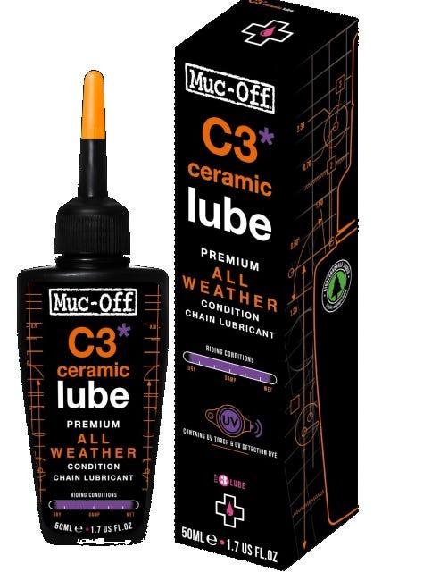 Muc-off kettingolie c3 all weather lube ceramic 50ml - 545342