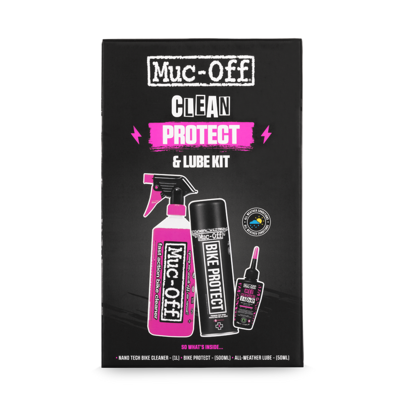 Load image into Gallery viewer, Muc-off bicycle clean protect and all weather lube kit
