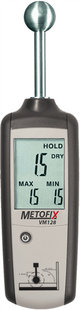 Metofix vochtmeter vm128 voor harde materialen