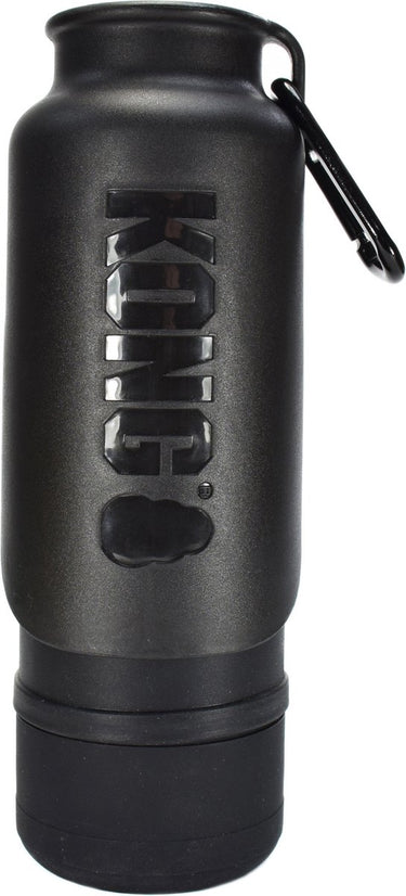 Kong h2o drinkfles thermos zwart