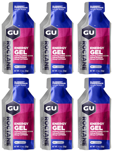 Gu roctane energy gel (contains caffeine) 6x32g
