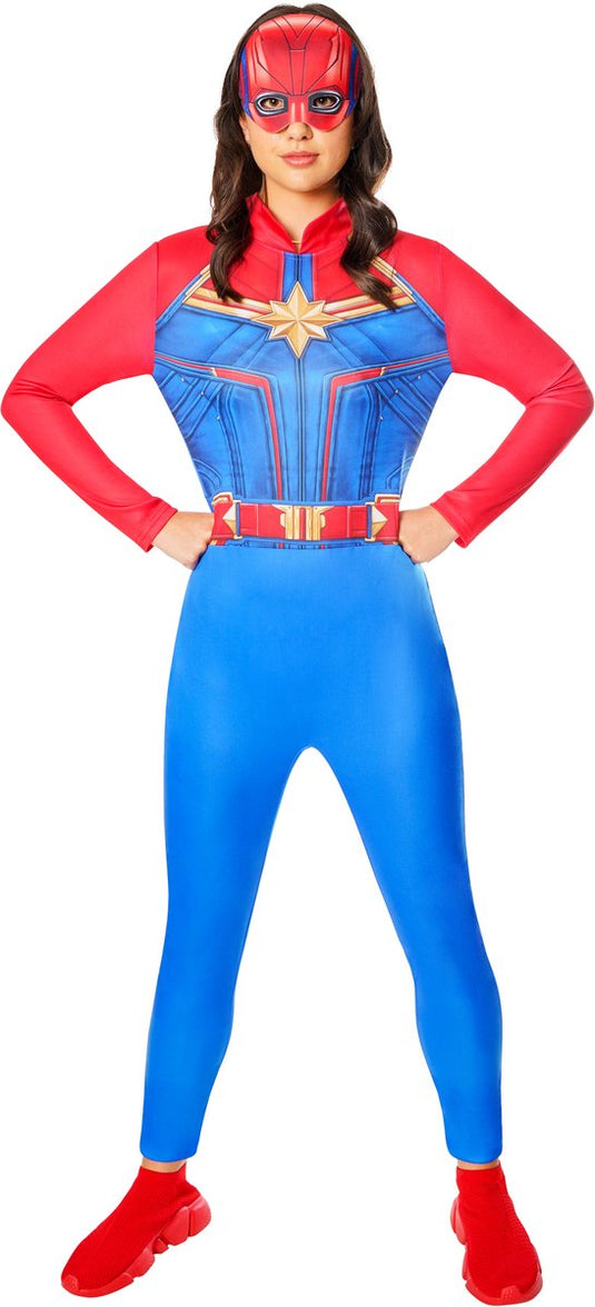 Rubies captain marvel volwassenenkostuum - - maat m