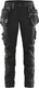 Blåkläder blaklader dames werkbroek met stretch 7115-1343 - zwart - c44
