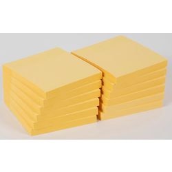 Extra sticky notes office depot geel