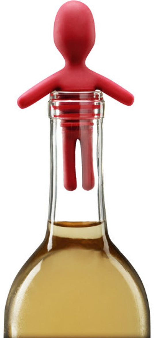 Innovine ™ silicone bottle stoppers - set of 2 - flessenstop - wijnstop