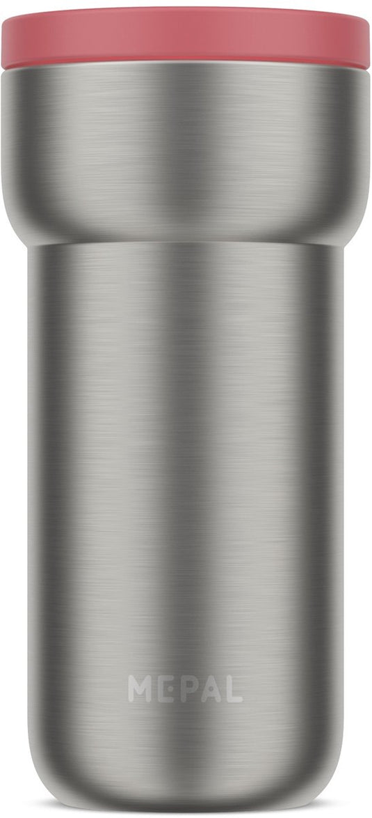 Mepal isoleerbeker ellipse - 375 ml - koffiebeker to go - lekdicht - vivid mauve