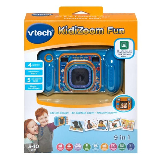 Vtech kidizoom fun camera blauw 9 in 1