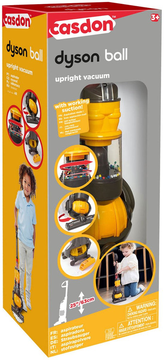 Casdon dyson ball speelgoed stofzuiger - realistisch kinderspeelgoed.
