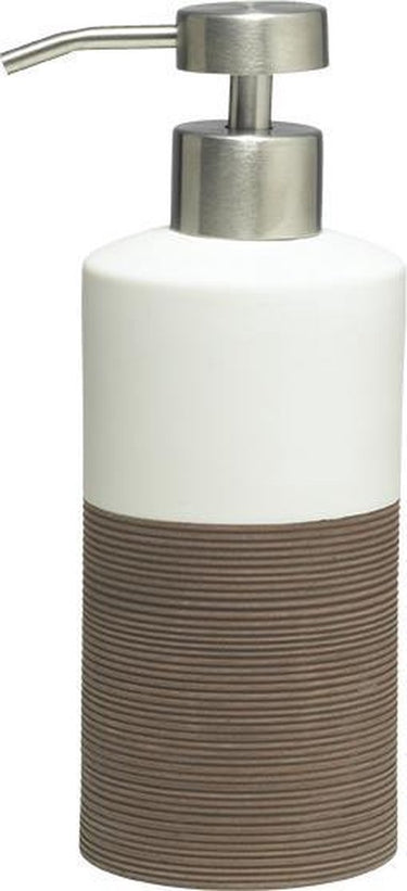 Sealskin doppio zeepdispenser 325 ml vrijstaand - bruin