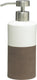 Sealskin doppio zeepdispenser 325 ml vrijstaand - bruin