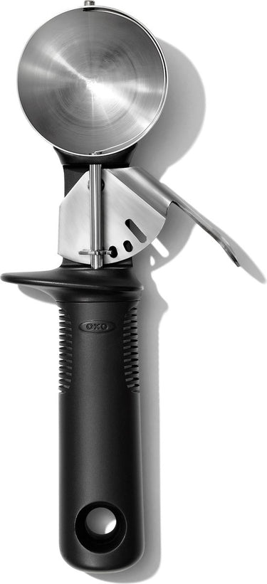 Oxo - olieboltang ijsschep - 55 mm - zwart