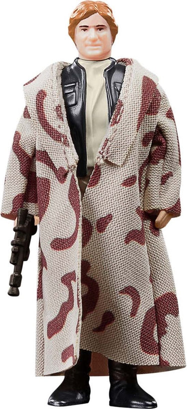 Disney hasbro star wars actiefiguur han solo (endor) 10 cm episode vi retro collection multicolours