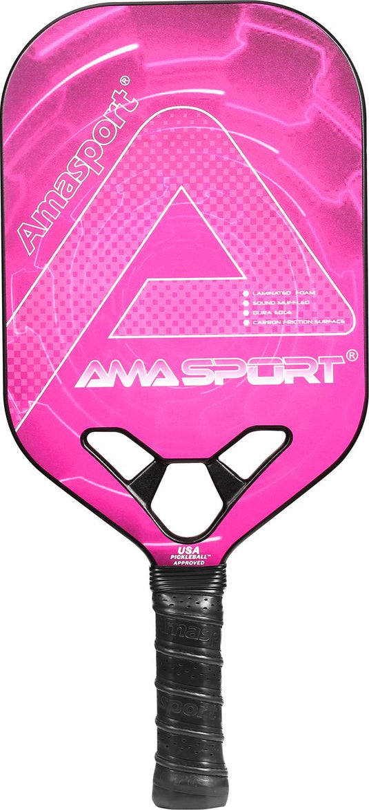 Ama sport pickleball paddle jp80-2 cobalt roze – carbon paddle – power control –
