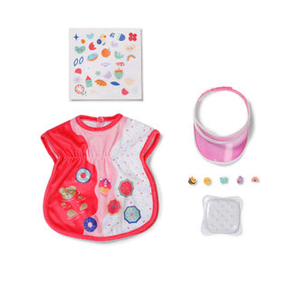 Load image into Gallery viewer, Baby born beach outfit 43cm | 2 stuks

