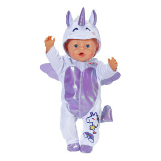 Load image into Gallery viewer, Puch baby born unicorn onesie 43 cm | 2 stuks
