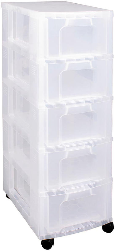 Really useful box ladenblok 5 x 12 l | transparant