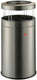 Wesco staande asbak big ash met zeef | 120 liter | metaal - grafiet | afvalbak met asbak staand - made in germany