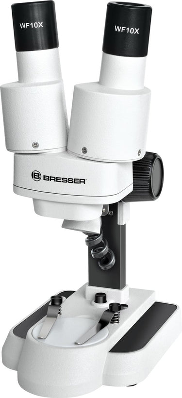 Bresser junior stereomicroscoop voor kinderen en beginners – 20x vergroting – perfect voor alledaagse objecten, natuur en educatie