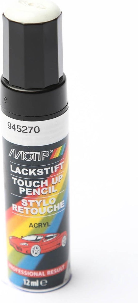 Motip autolakstift - reparatielak voor krassen en steenslag - wit 945270
