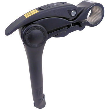 Bikkel Stuurpen verstelbaar 25.4mm 31.8ø zwart 180mm in doos