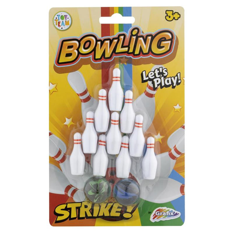 Load image into Gallery viewer, Grafix mini bowlingset 20x12cm
