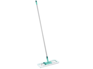Leifheit profi vloerwisser xl micro duo - 42 cm wisbreedte - stalen steel 140 cm - 360° draaibare scharnier - click system