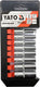 Yato - lange dopsleutelset - 1 4 - 8-delig - as-drive