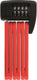 Abus vouwslot bordo lite 6055c - met cijfercode - extra licht cijferslot van speciaal staal - -security level 7 - 60 cm - rood