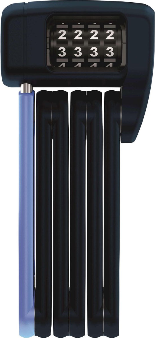 Abus Bordo Combo Lite Mini 6055C 60 - Vouwslot - Blauw