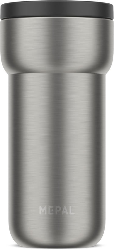 Mepal isoleerbeker ellipse - 375 ml - koffiebeker to go - lekdicht - nordic black