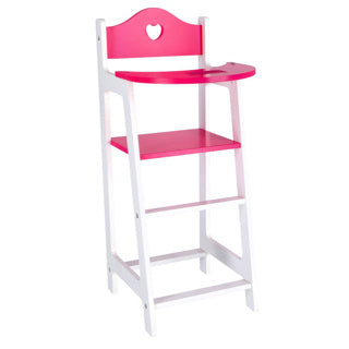 My beautiful dolls room my beautif poppenstoel - poppenkamer voor poppen - wit 22 x 27 x 53 cm