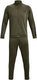 Under armour ua rival knit track suit-grn heren trainingspak - marine od groen - zwart