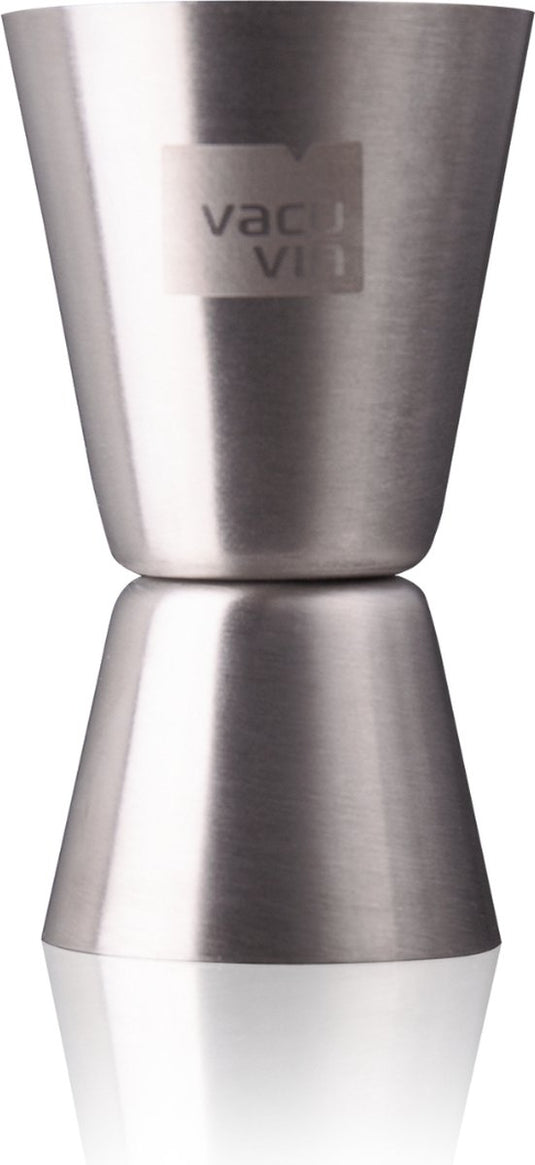 Vacuvin vacu vin double jigger rvs – cocktail maatbeker 15 ml 30 ml – dubbel barmaatje