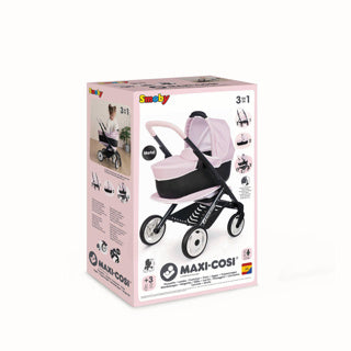 Afbeelding laden in galerijviewer, Poppenwagen quinny maxi cosi 3 in 1 zacht roze
