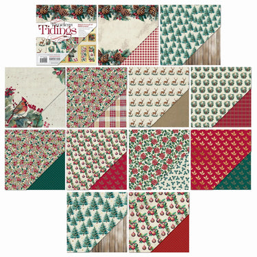Tonic studios • timeless tidings 8x8 art pad