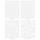 Tonic studios • timeless tidings 4 stencil set