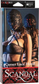 Calexotics - scandal black lace balalava with bow