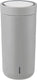 Merkloos sans marque stelton to go click thermosbeker licht grijs 0,2 l