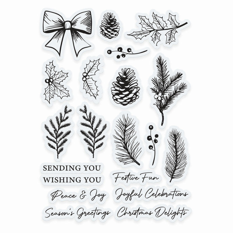 Load image into Gallery viewer, Tonic studios • timeless tidings stamp set
