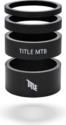Load image into Gallery viewer, Title mtb headset spacer kit carbon 1 1 8
