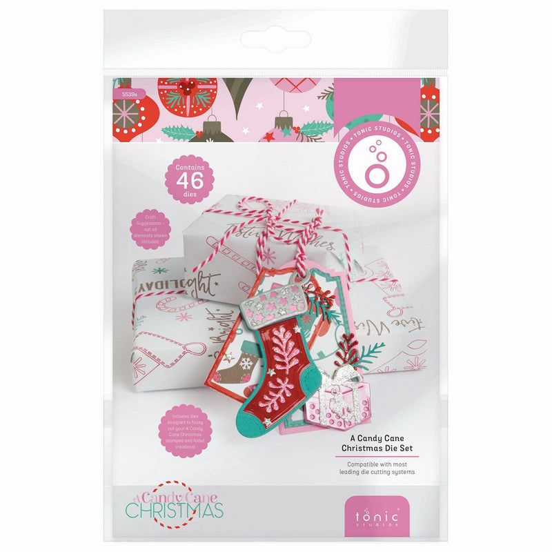 Load image into Gallery viewer, Tonic studios • a candy cane christmas die set
