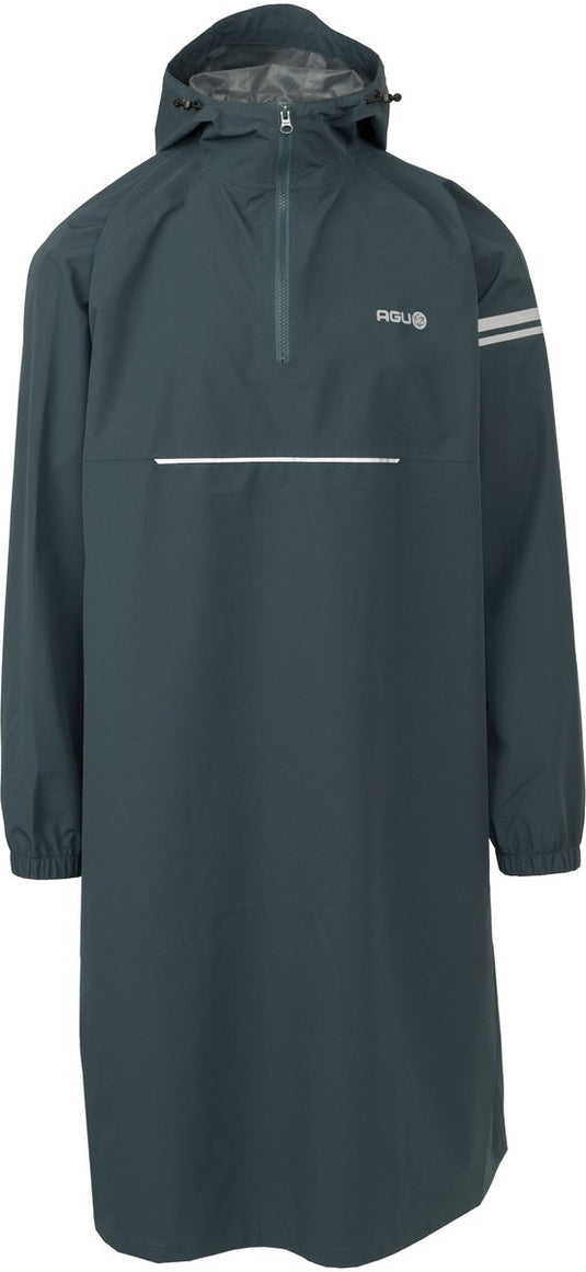 Concordia pacific ltd. lange mouw regen poncho deep sea green