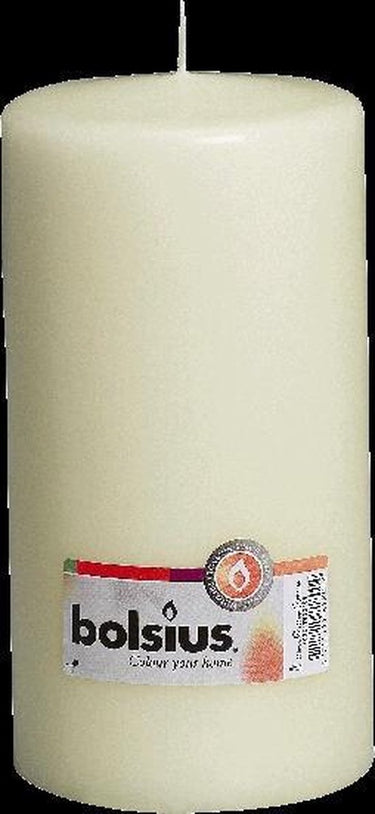 Bolsius stompkaars cello xxl ivoor - 20 cm ø 10 cm
