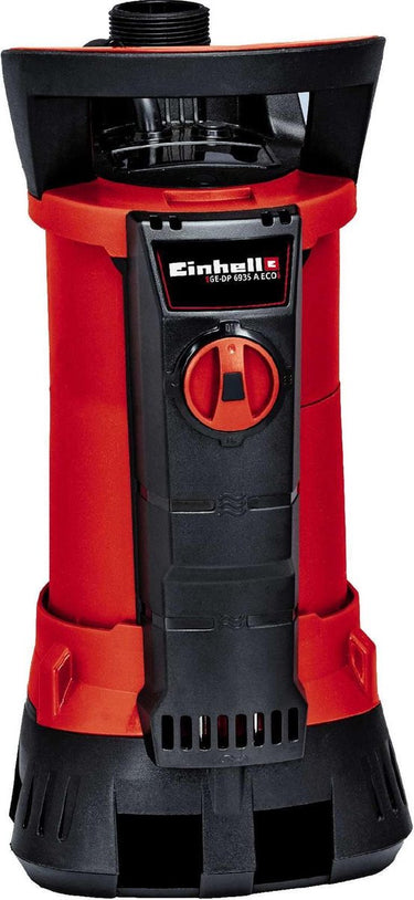 Einhell elektrische vuilwaterpomp ge-dp 6935 a eco - 690 w - 17500 l u - vuil tot ø35 mm - aqua-sensor technologie - incl. universele slangaansluiting