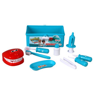 Load image into Gallery viewer, Toi-toys tandartskoffer met accessoires 10-delig | 2 stuks
