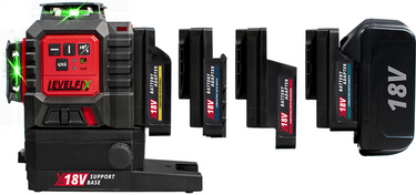 Levelfix x18va-mak smart adapter set 18v makita