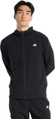 New balance sport woven jacket heren sportjas - black xl