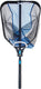 Predox dlx foldable net - rubber gecoat netwerk - geïntegreerde zaklamp