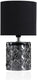 Pauleen led-tafellamp crystal glow e14 max. 20w grijs, zwart