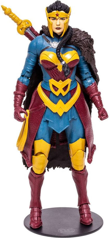 Mcfarlane dc multiverse build a action figure wonder woman endless winter 18 cm